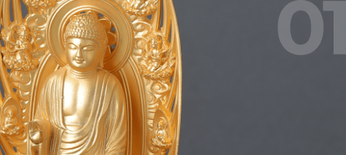 純金10Kgの電鋳製の仏像